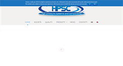 Desktop Screenshot of hpsc.it